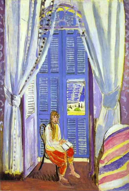 Henri Matisse - The French Window at Nice 1919